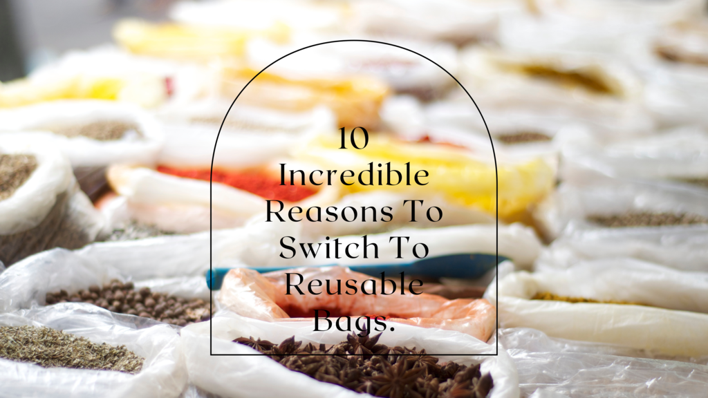 10 INCREDIBLE REASONS TO SWITCH TO REUSABLE BAGS