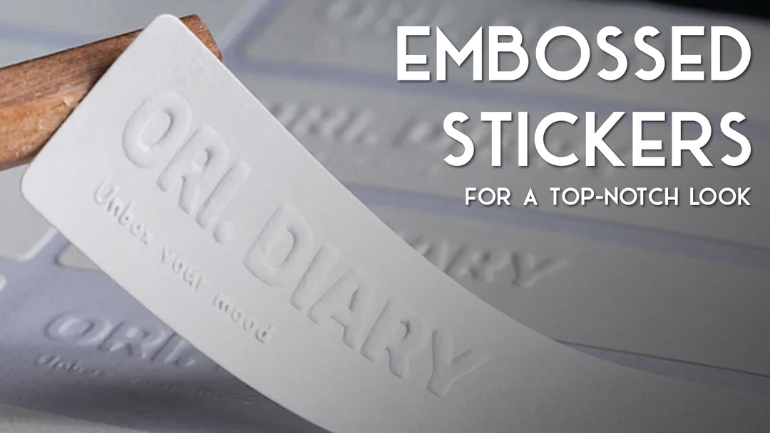 Embossed Stickers for a Embossed Stickers Top-Notch Look