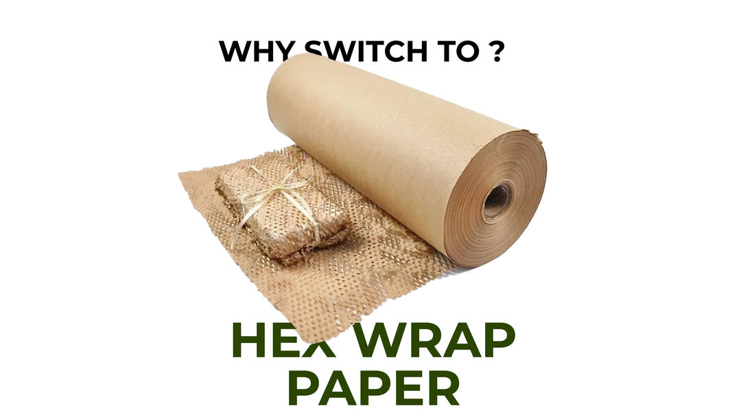 Hex Wrapping Paper - The most Environmentally Friendly Wrapping Paper
