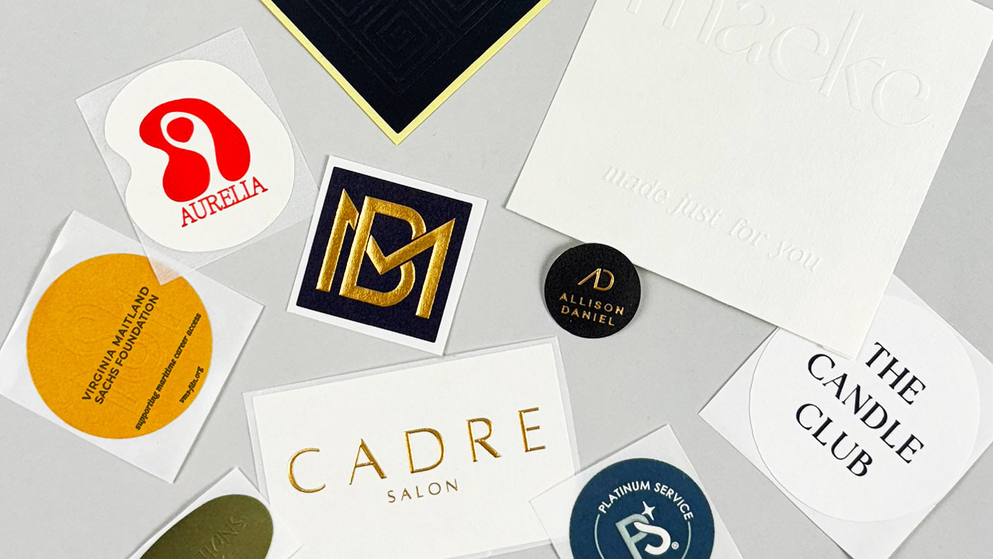 Custom Embossed Stickers | Supr Pack