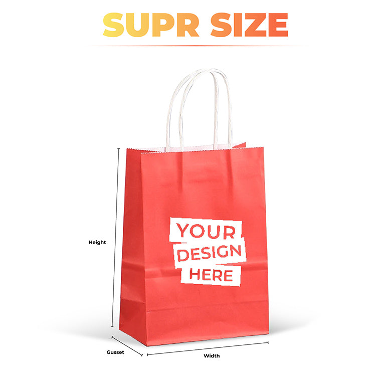 Recyclable Custom Shopping Bags With Low Minimums