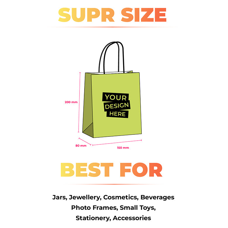 Recyclable Custom Shopping Bags With Low Minimums