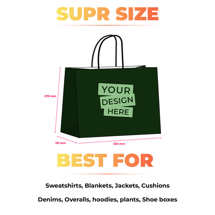 Recyclable Custom Shopping Bags With Low Minimums