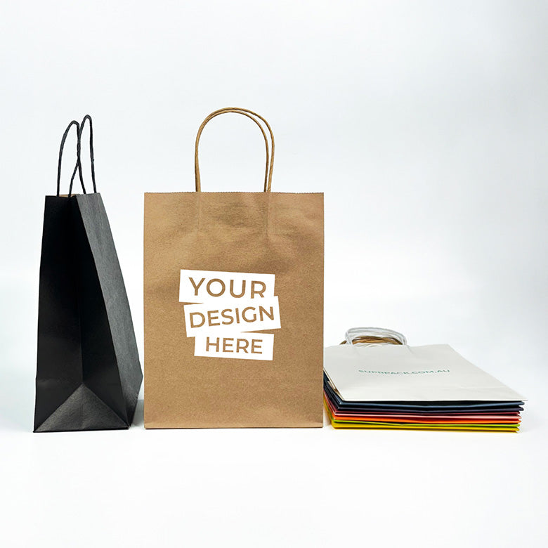 Recyclable Custom Shopping Bags With Low Minimums