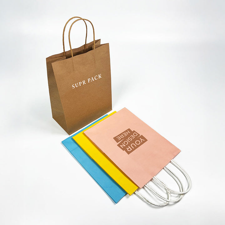 Recyclable Custom Shopping Bags With Low Minimums