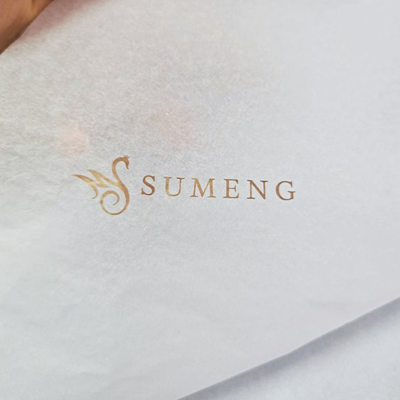 Custom Tissue Paper with Foil Printing. Luxe & Gift Packaging.