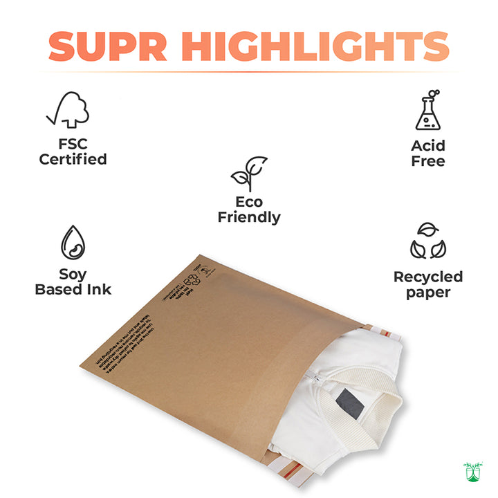 Custom Kraft Paper Mailers for Eco-friendly Packaging.