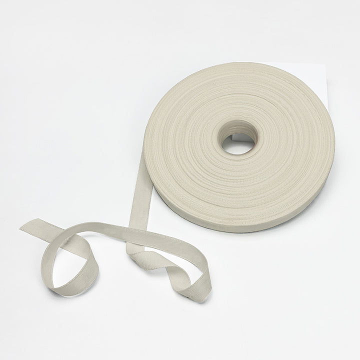 ANTIQUE WHITE COMPOSTABLE RIBBON FOR ECO-FRIENDLY PACKAGING & GIFTING