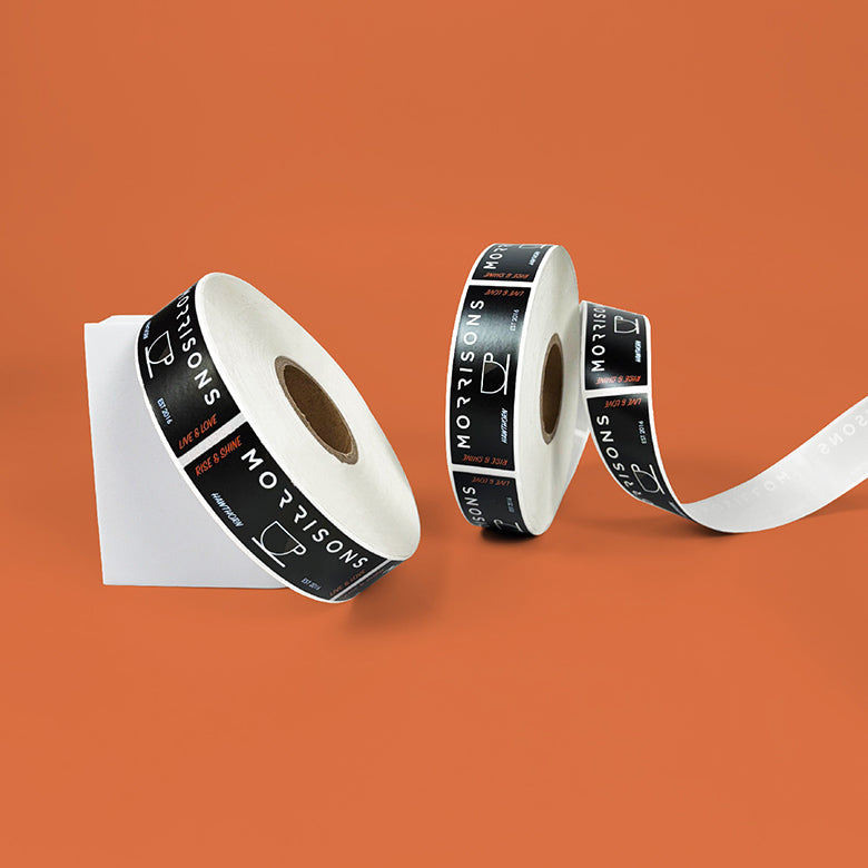 Custom Sticker Rolls. Multi-Color Print, Eco-friendly & Free Delivery ...