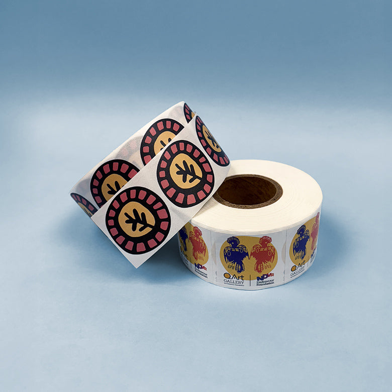 Custom Sticker Rolls. Multi-Color Print, Eco-friendly & Free Delivery ...