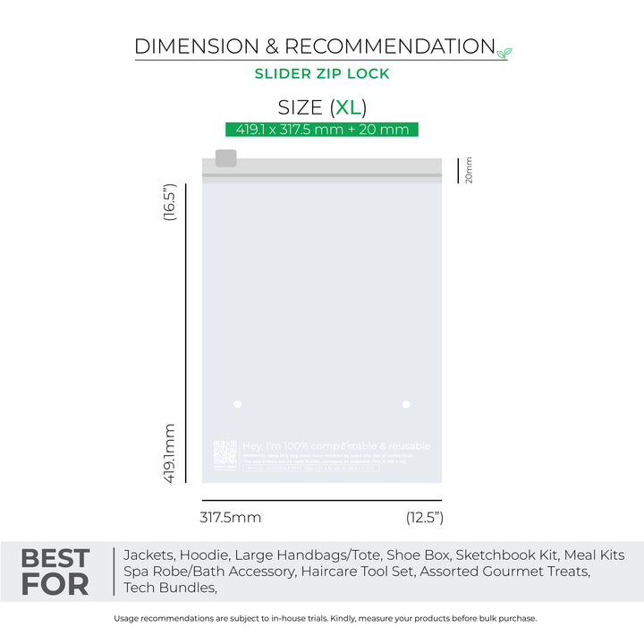 Custom Compostable Zip Lock Bags With Low Minimums