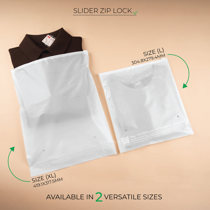 Custom Compostable Zip Lock Bags With Low Minimums
