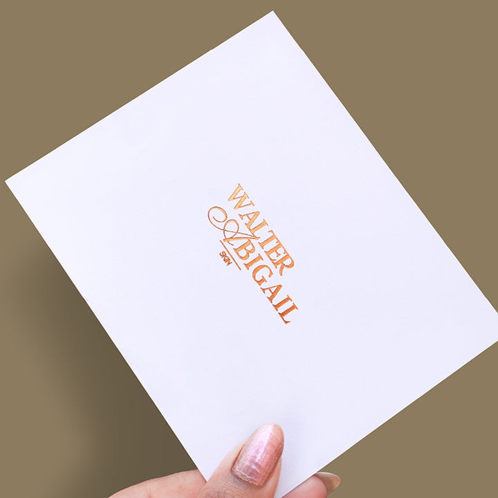 Custom Cards - Eco-Friendly Premium Textured Paper.