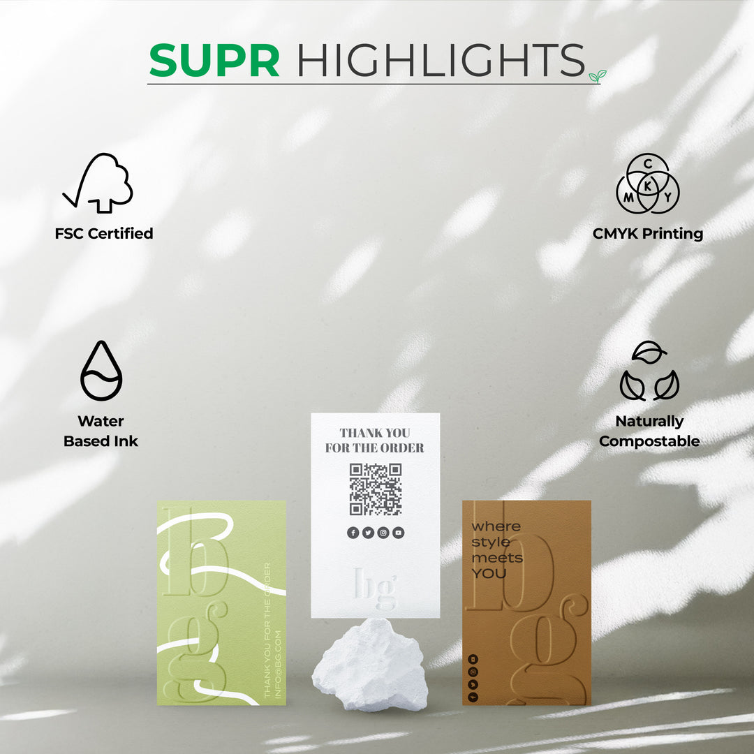 Custom Embossed Business Cards