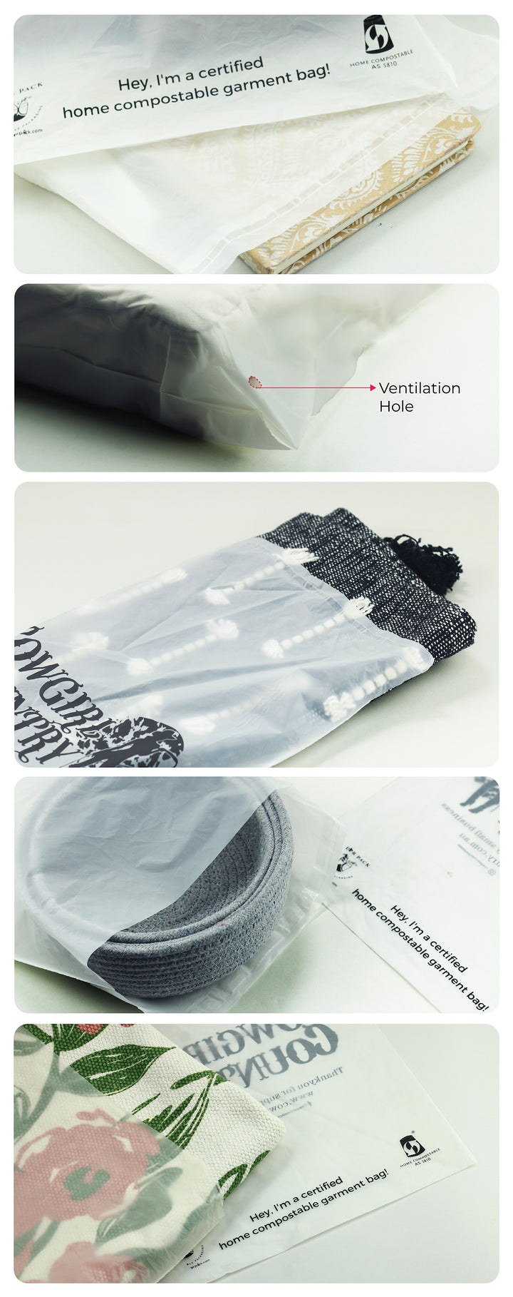 Sample Kit of Supr Pack's Sustainable Packaging Products