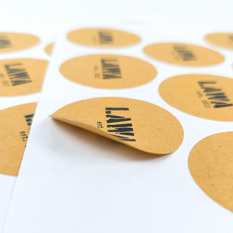 ECO-Friendly CUSTOM STICKERS WITH LOW MINIMUMS