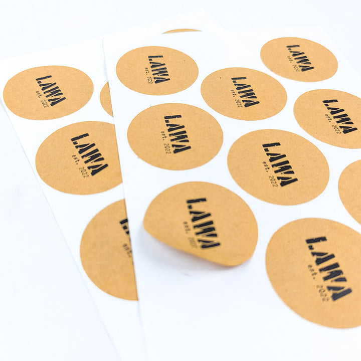 ECO-Friendly CUSTOM STICKERS WITH LOW MINIMUMS