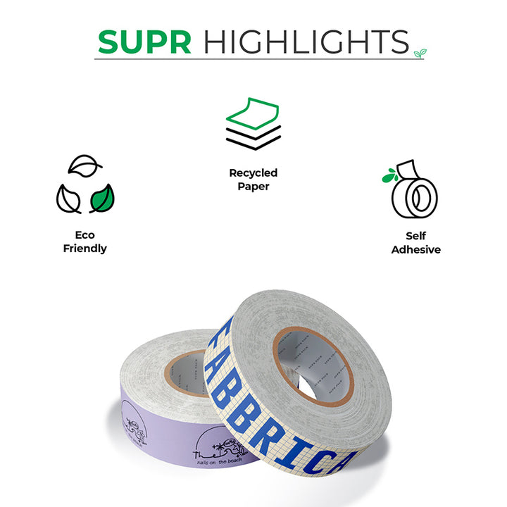 Custom Eco-friendly Self Adhesive Tape With Low Minimums