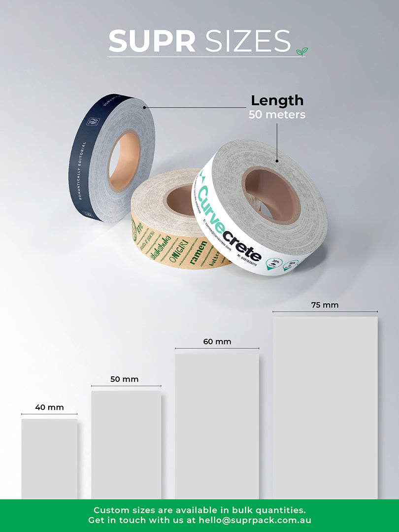 Custom Eco-friendly Self Adhesive Tape With Low Minimums