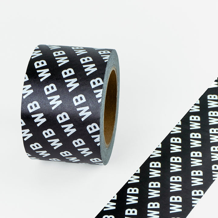 Custom Paper Packing Tape. Self Adhesive &amp; Eco-Friendly. Supr Pack
