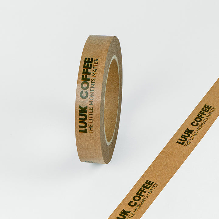 Custom Paper Packing Tape. Self Adhesive &amp; Eco-Friendly. Supr Pack