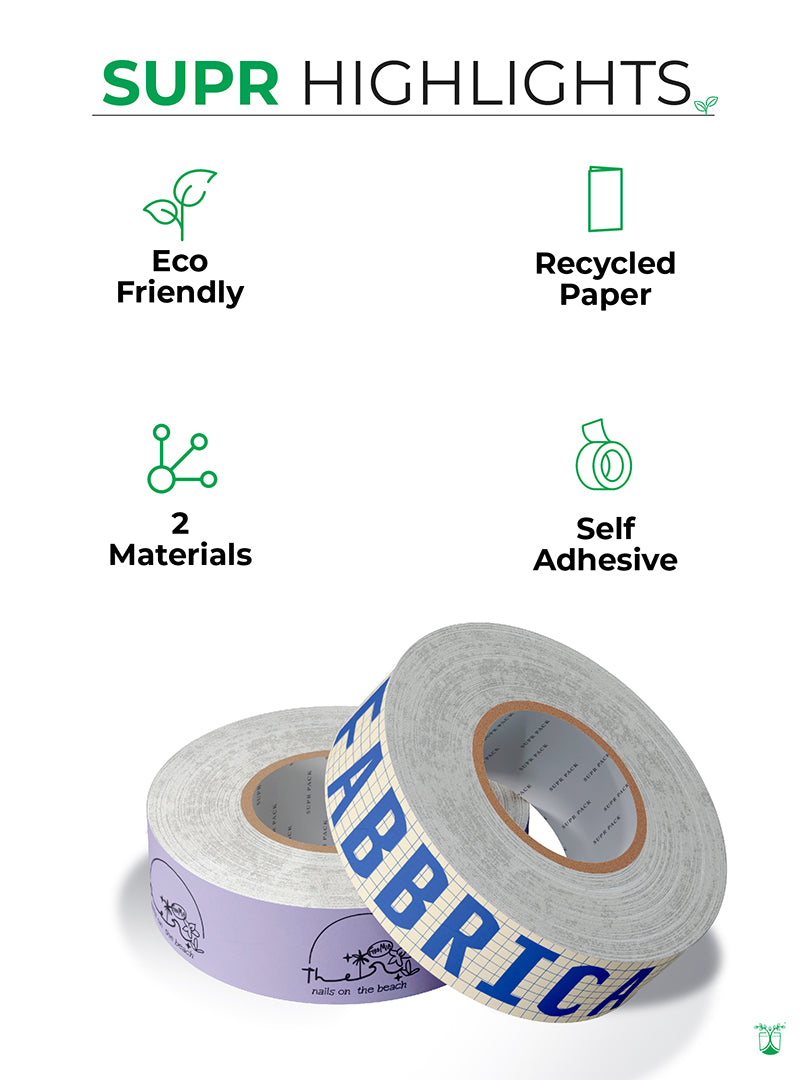 Custom Eco-friendly Self Adhesive Tape With Low Minimums