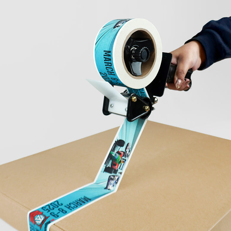 Custom Eco-Friendly Self-Adhesive Paper Packing Tape | Low MOQ