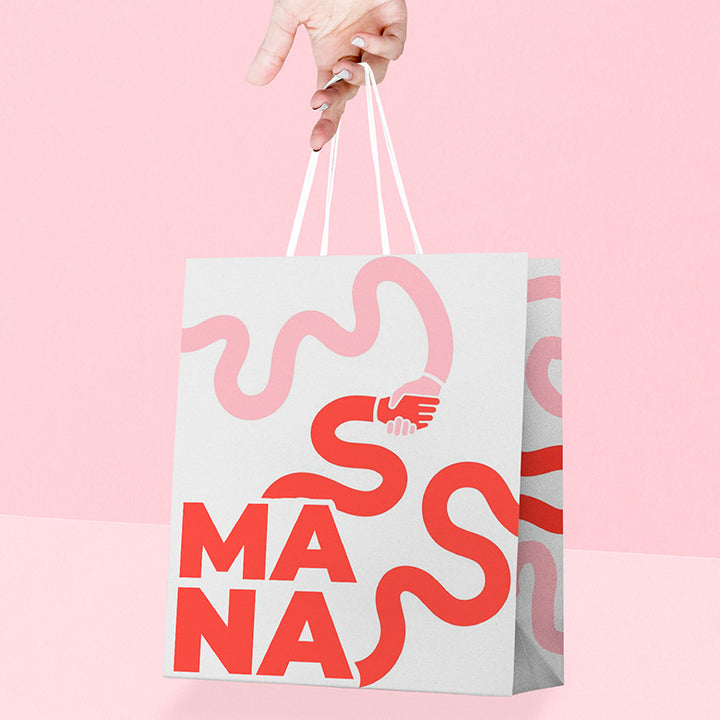 Custom Shopping Bags With Low Minimums & CMYK Printing.