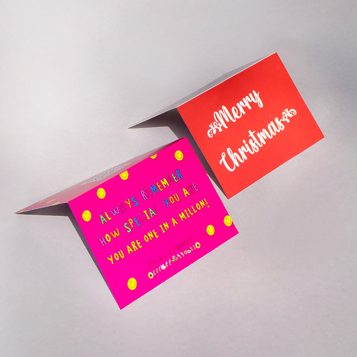 Custom Foldable Cards | Bi-Fold &amp; Tri-Fold | Eco Textured Paper Supr Pack