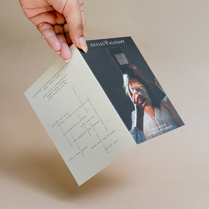 Custom Foldable Cards | Bi-Fold &amp; Tri-Fold | Eco Textured Paper Supr Pack
