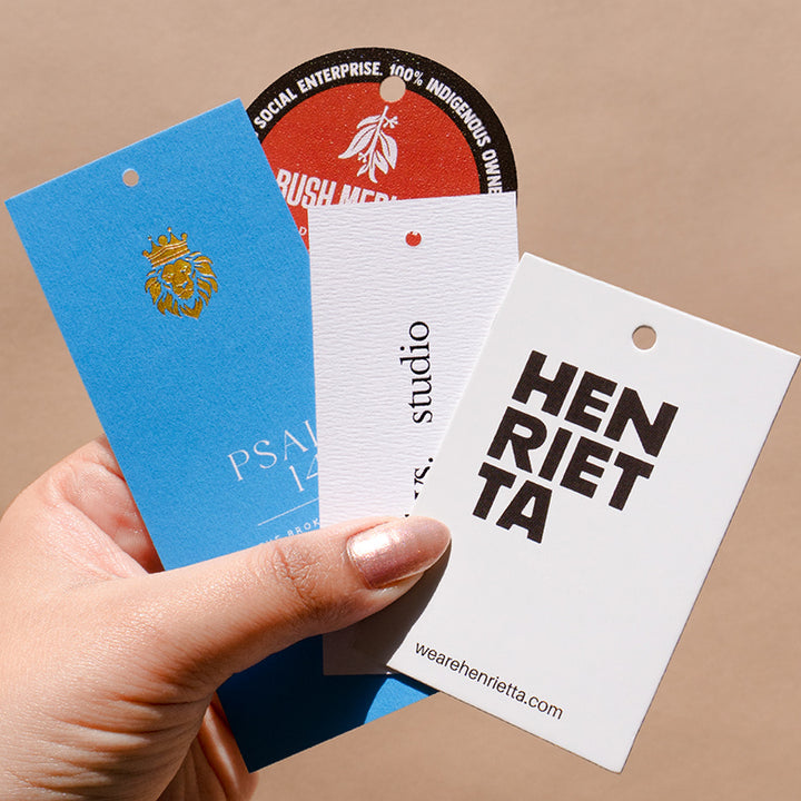 Custom Tags – Premium Textured Paper &amp; Eco-friendly Suprpack