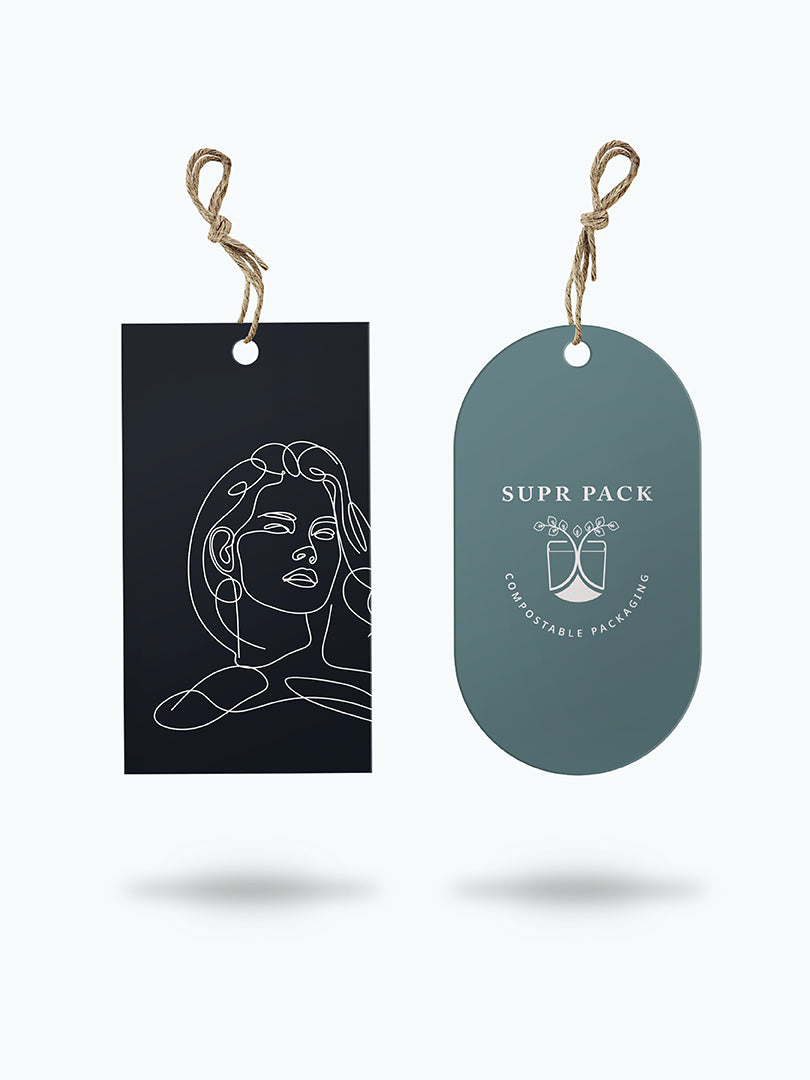 CUSTOM HANG/SWING TAGS FOR ECO-FRIENDLY & SUSTAINABLE PACKAGING