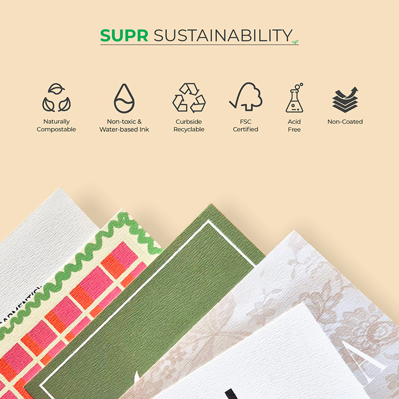 Custom Textured Cards | Eco-Friendly & Luxe Textured Paper Suprpack