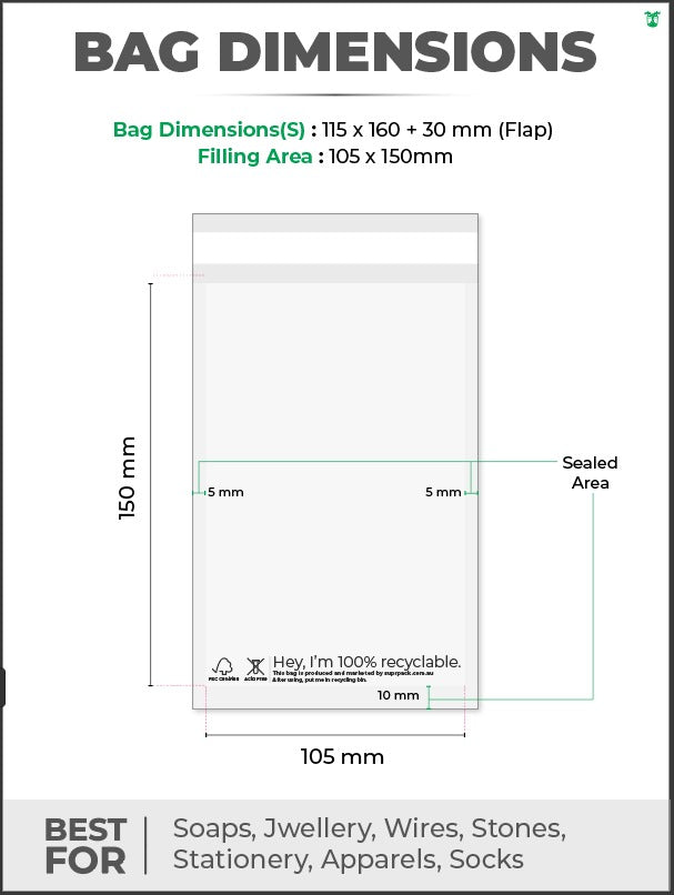 Sustainable Glassine Bags for Eco-friendly Inner Packaging, MOQ- 50 Bags