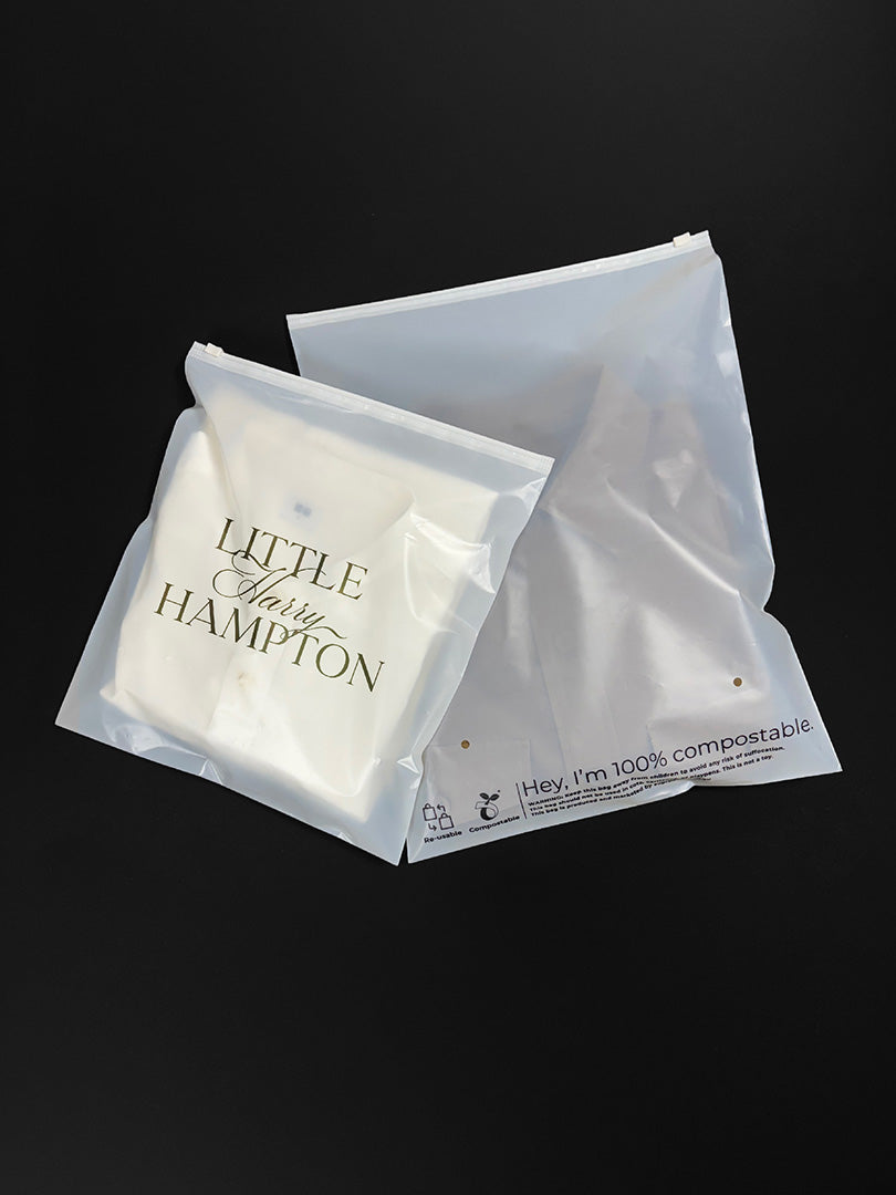 Custom Compostable Zip Lock Bags With Low Minimums