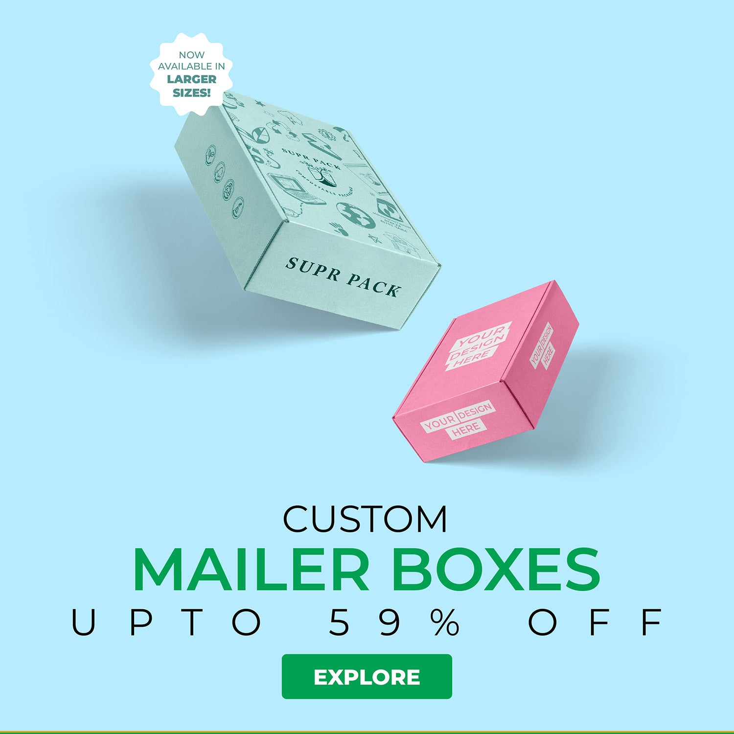 Custom Mailer boxes