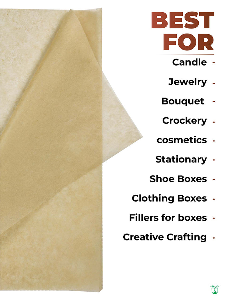 Compostable Brown Tissue Paper