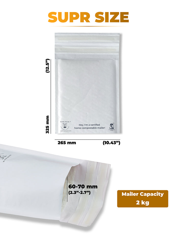 Custom Padded Mailers For Eco-Friendly & Sustainable Packaging. MOQ 20