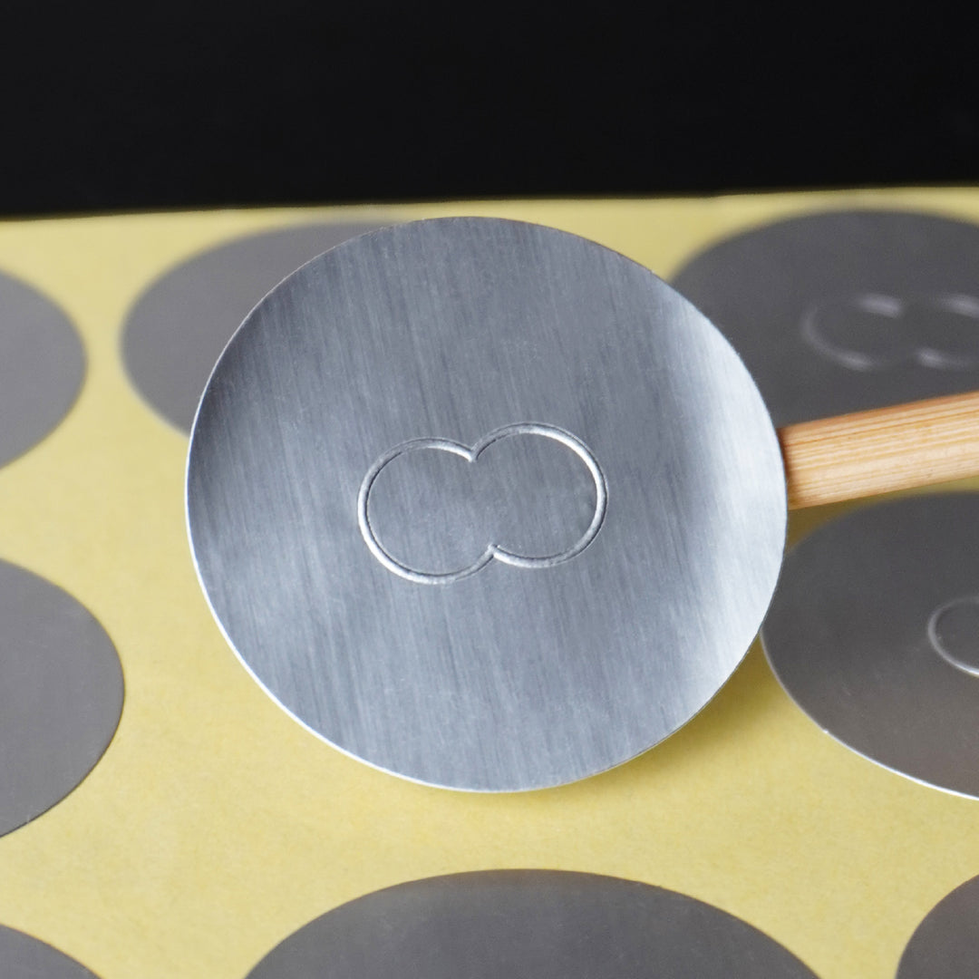 Blind Custom Embossed Stickers. Eco-Friendly & Fast turnaround.