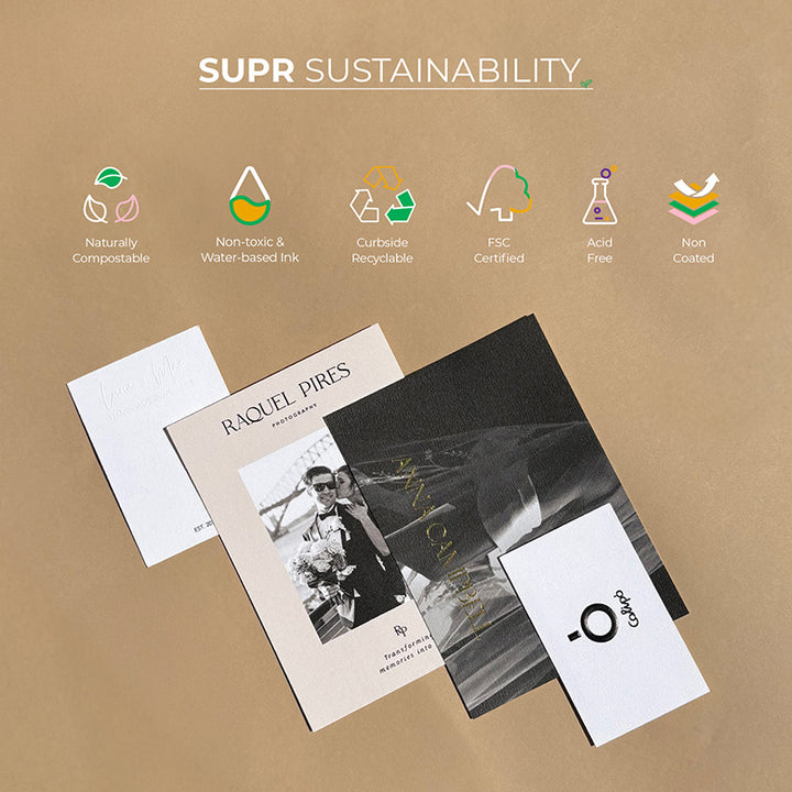 Luxe Custom Cards. Emboss, Letterpress & 3D foil