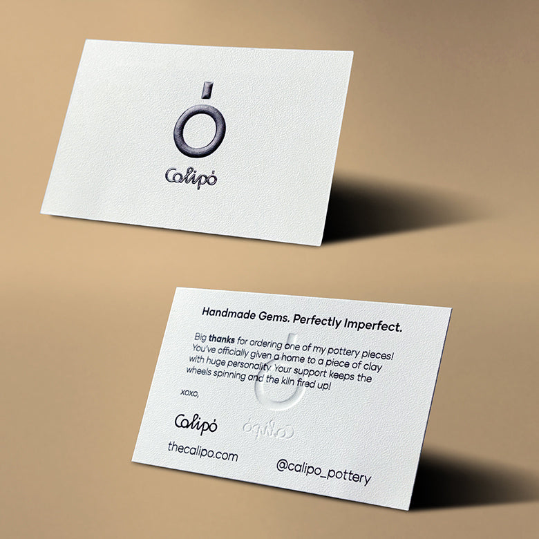 Luxe Custom Cards. Emboss, Letterpress & 3D foil