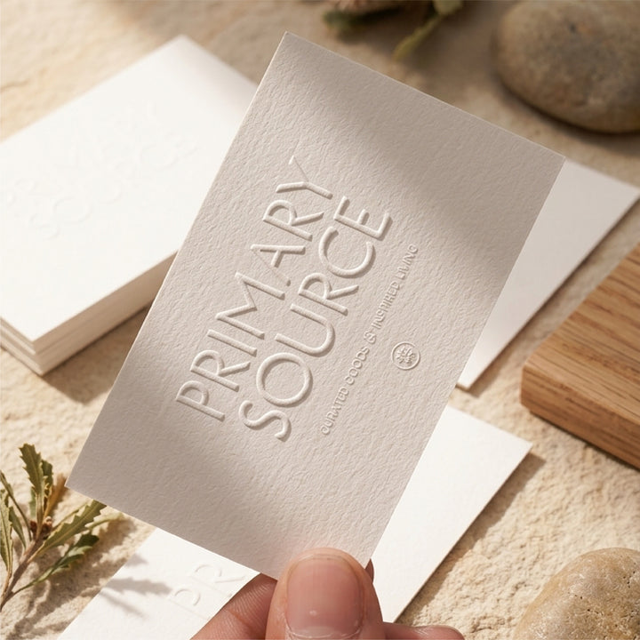 Custom Embossed Business Cards Suprpack