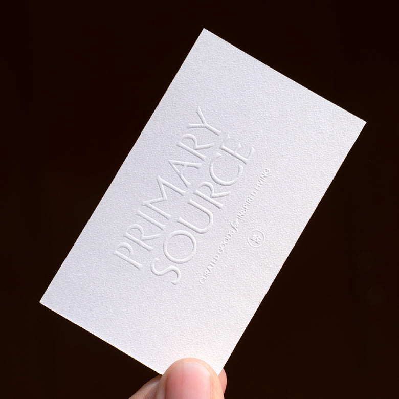 Custom Embossed Business Cards Suprpack