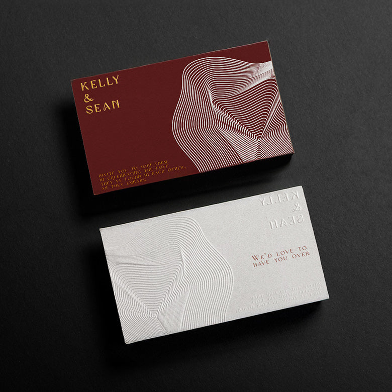 Eco-friendly Custom Cards - Emboss, Print & Foil