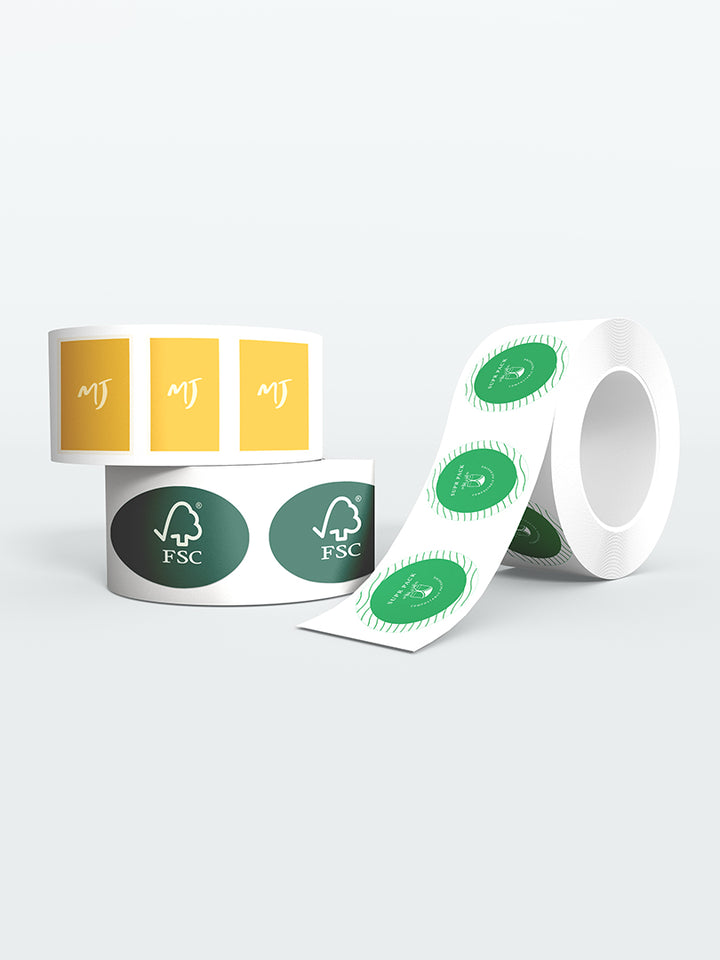 Eco-friendly Sticker Rolls