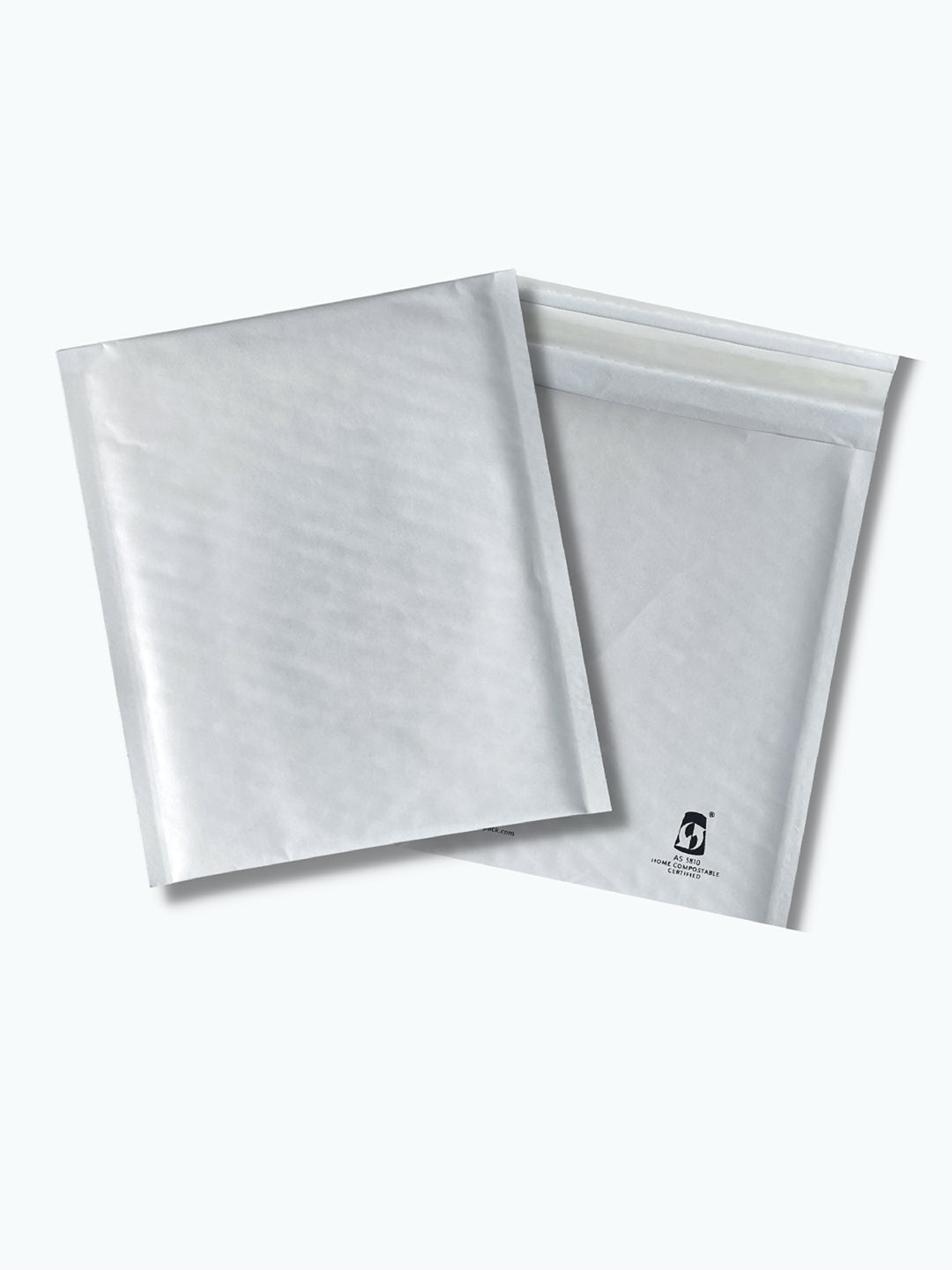 White Stock Bubble Mailers