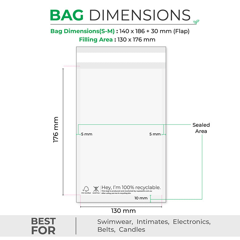 Custom Glassine Bags for Eco-friendly Inner Packaging, MOQ- 100 Bags