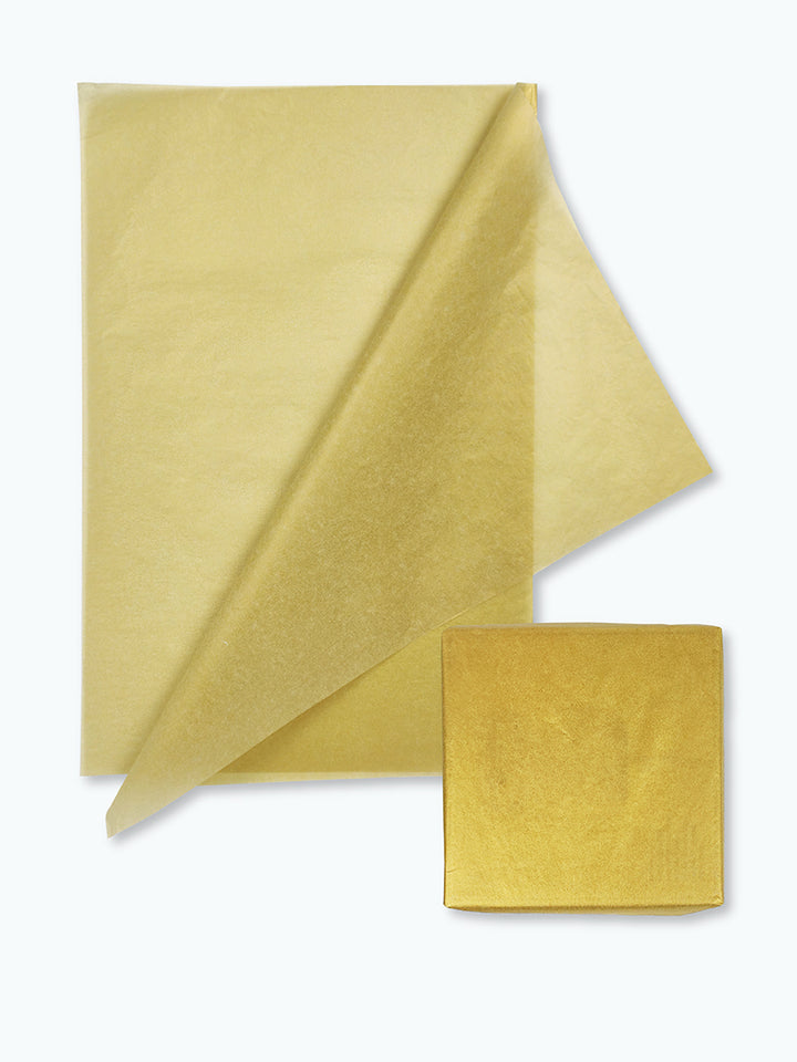Golden Tissue Paper