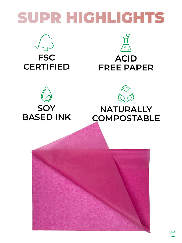 Eco Friendly Barbie Pink Tissue Paper