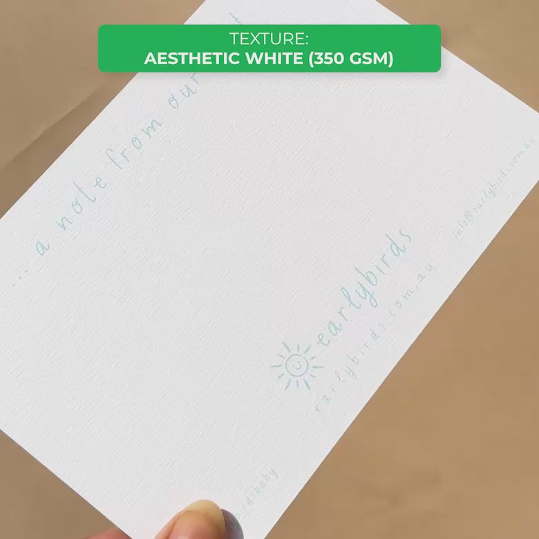 Luxe Custom Cards. Emboss, Letterpress & 3D foil